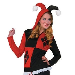 Harley Quinn Fitted Hoodie